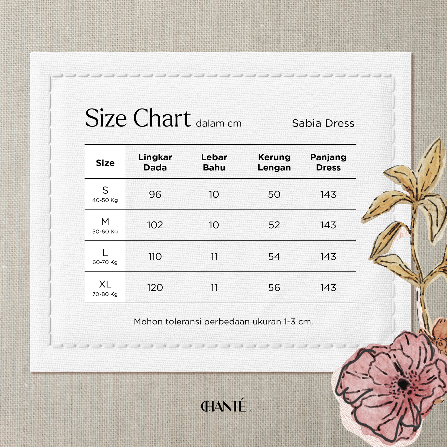 Chanté - Sabia Dress in Mahogany