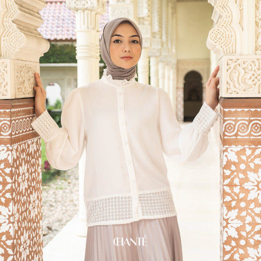 Chanté - Amelie Shirt in Broken White