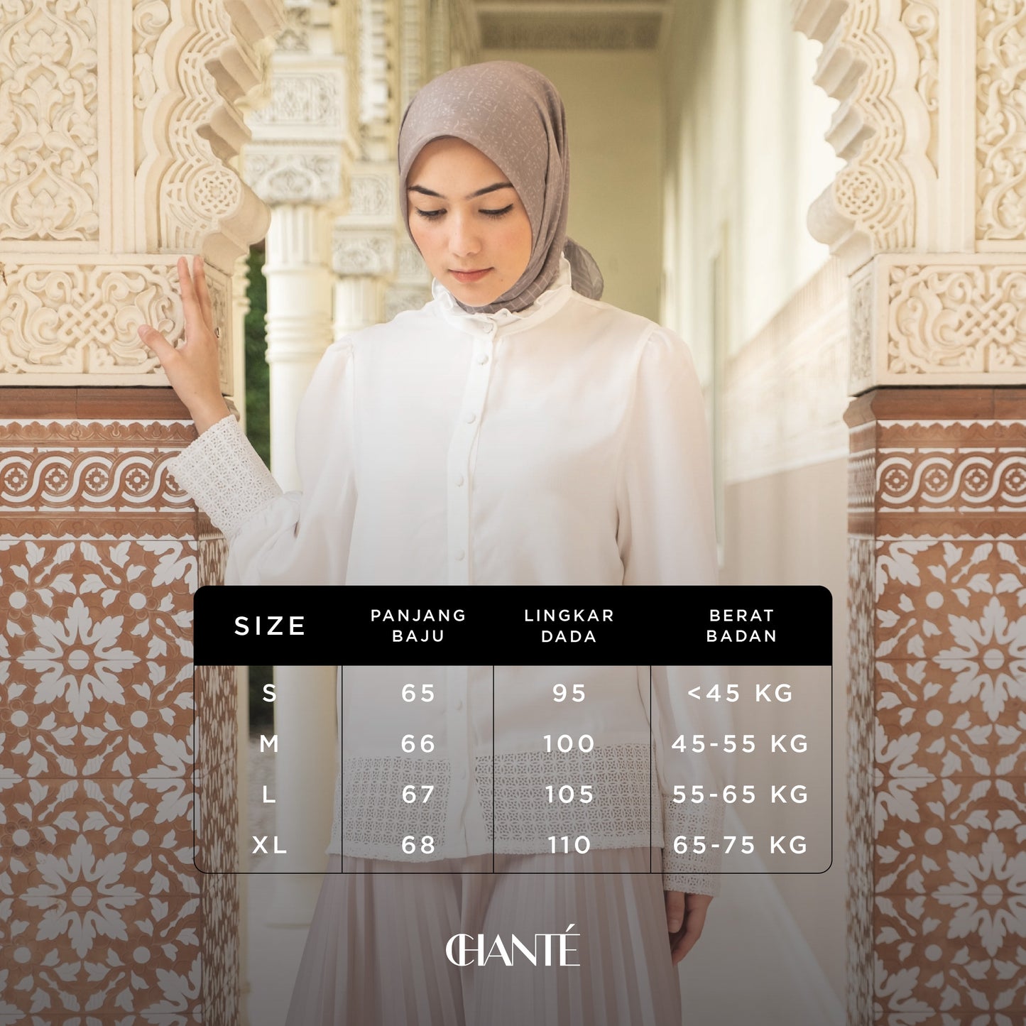 Chanté - Amelie Shirt in Broken White