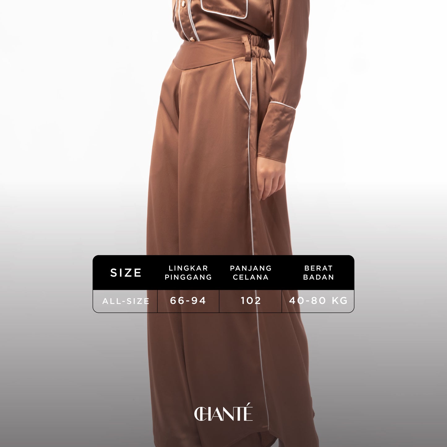 Chanté - Ariana Pants in Choco