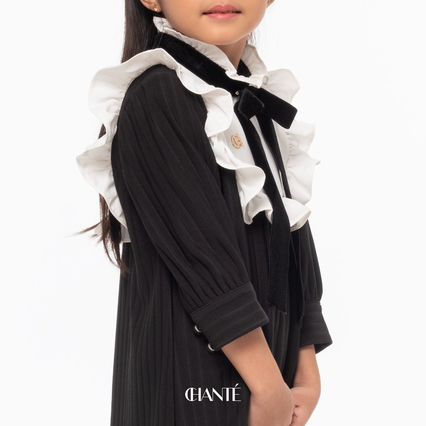 Chanté - Claire Girl Dress in Black