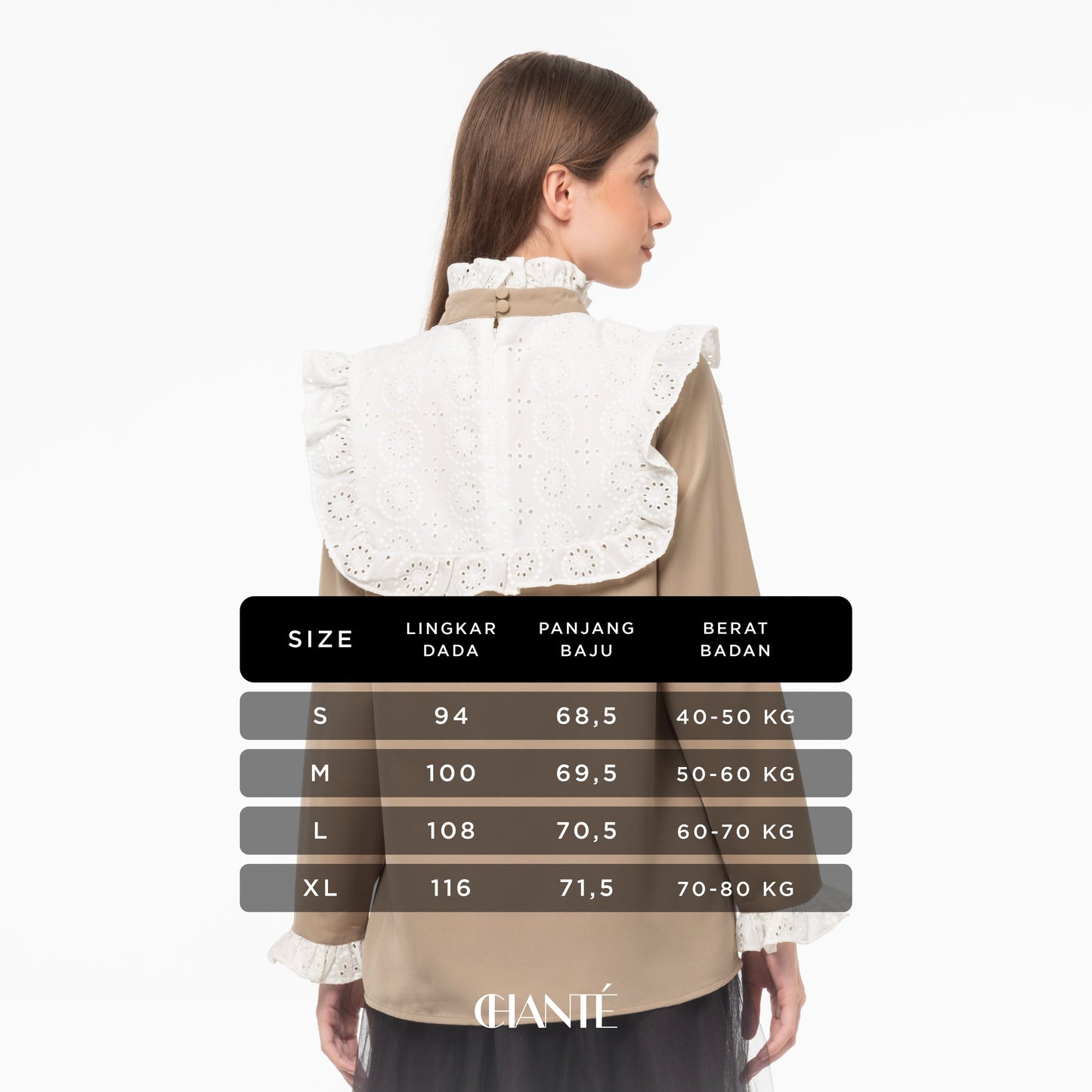 Chanté - Ciel Blouse in Sand