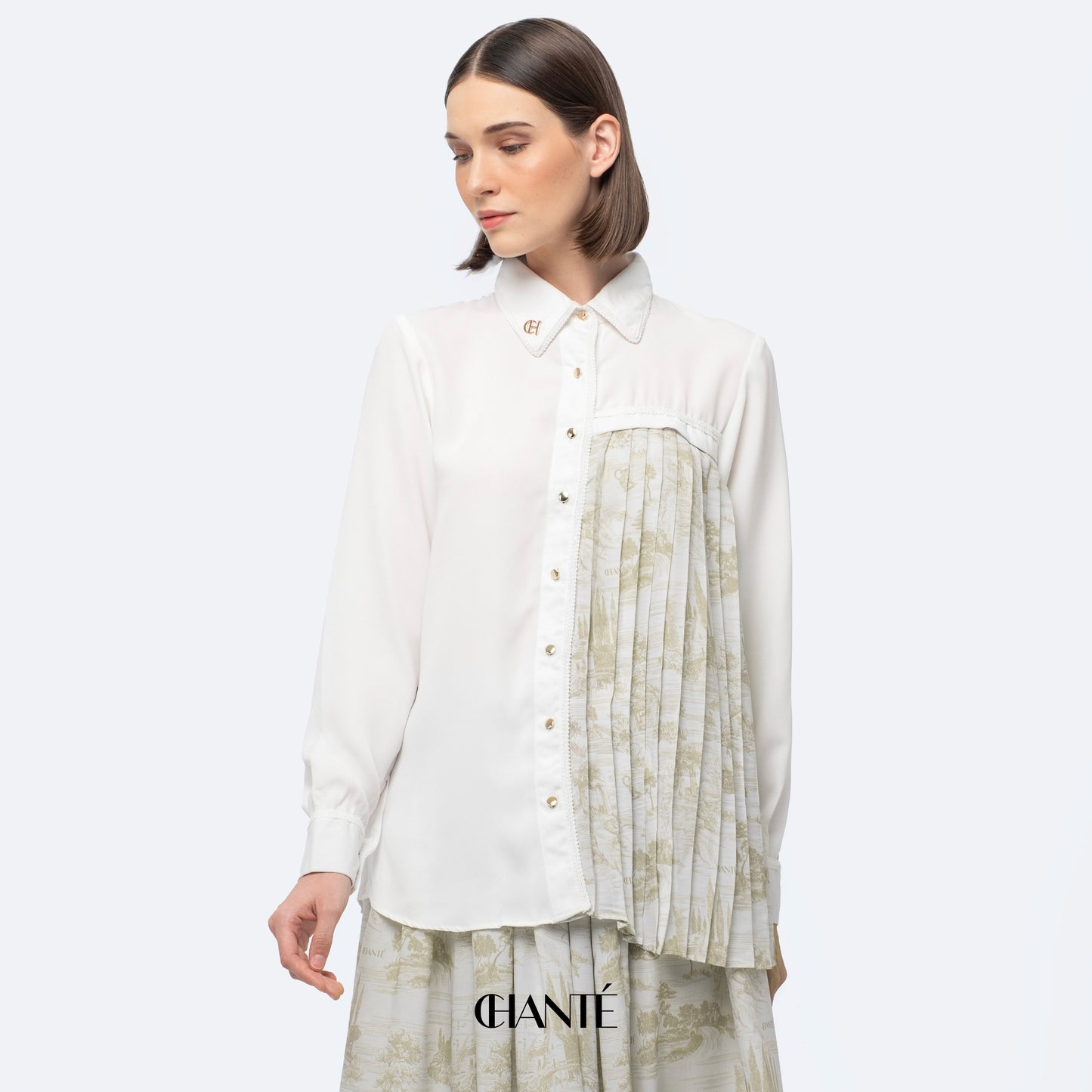 Chanté - Belle Shirt in Brown