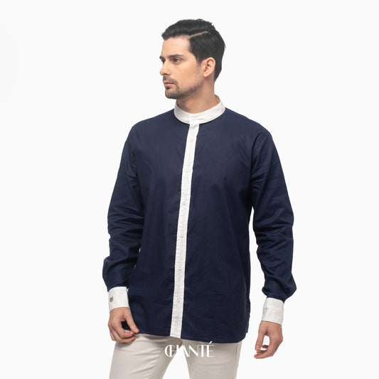 Chanté - Blake Men Shirt in Navy