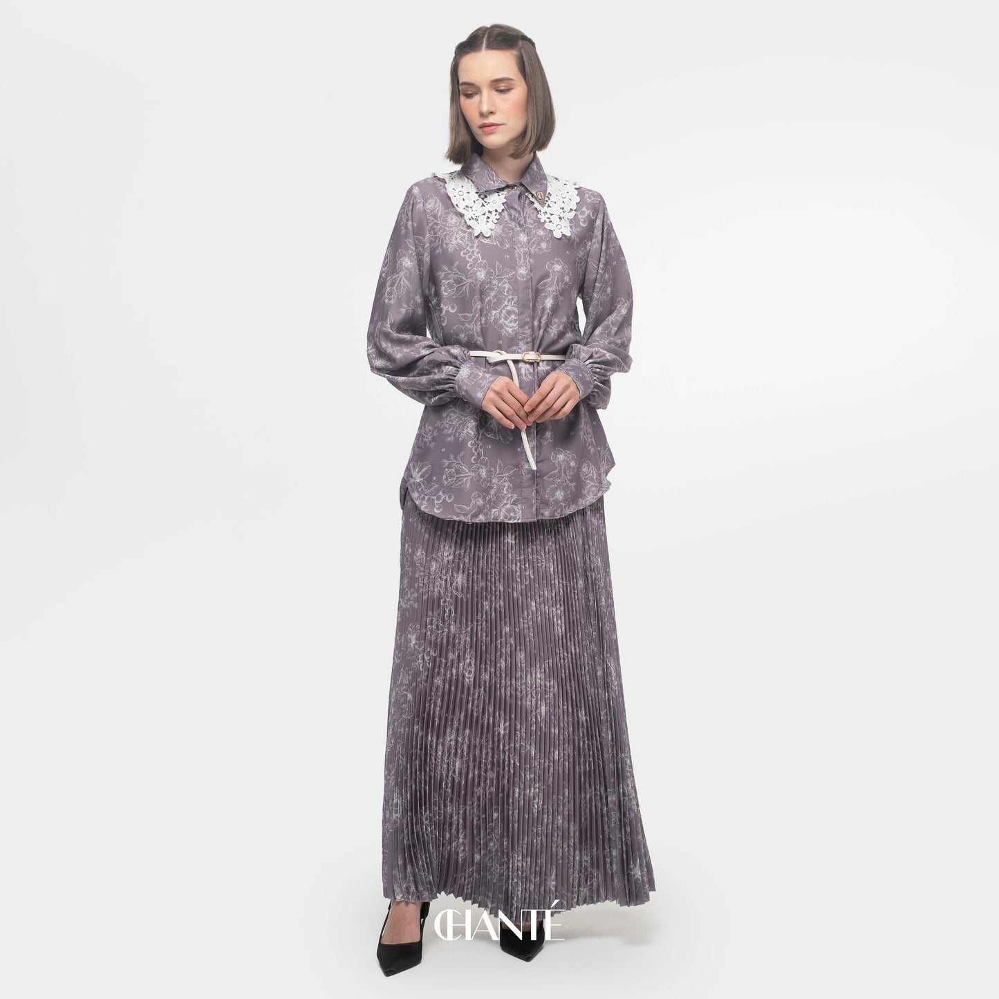 Chanté - Adria Shirt in Grey