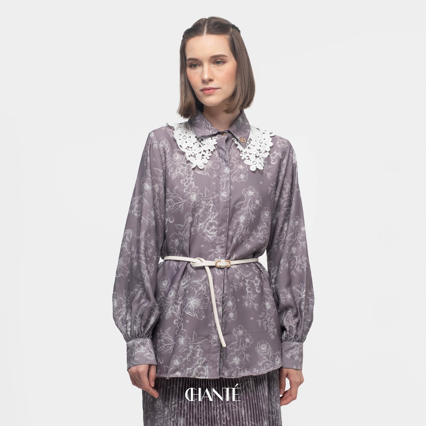 Chanté - Adria Shirt in Grey