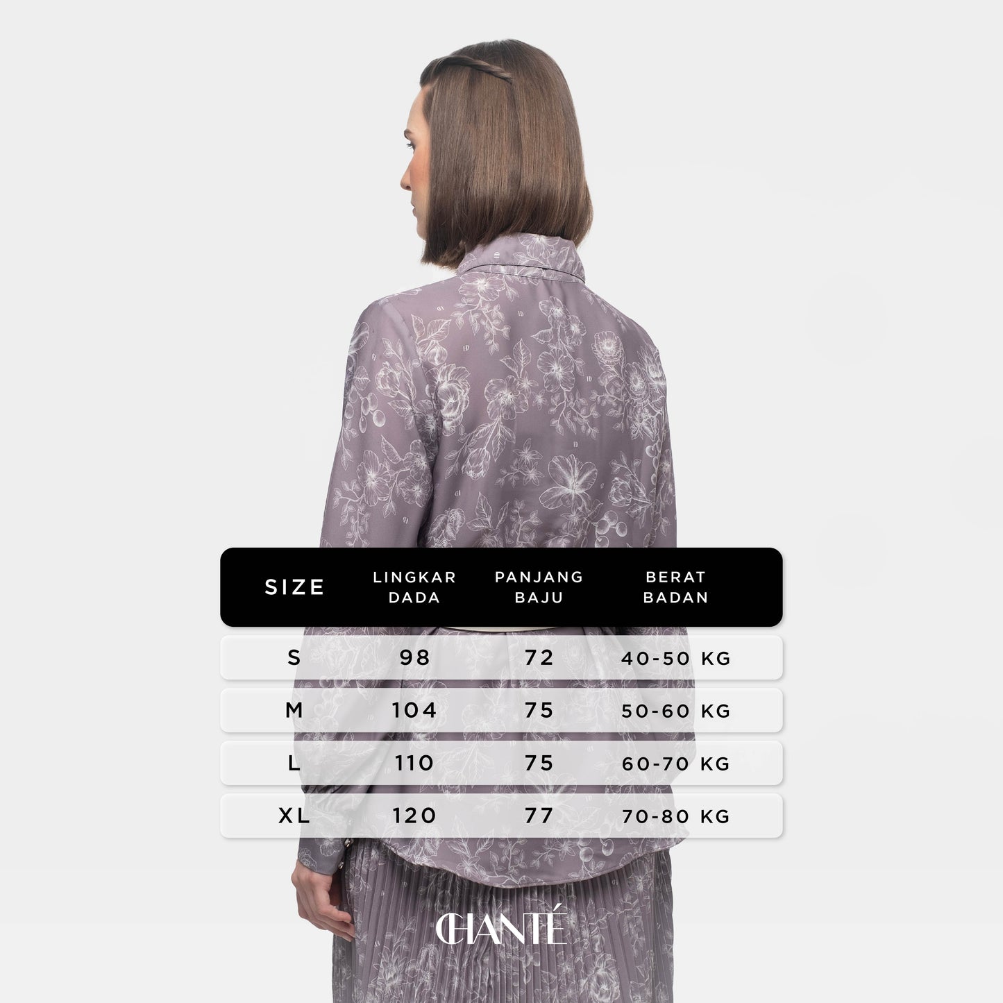 Chanté - Adria Shirt in Grey