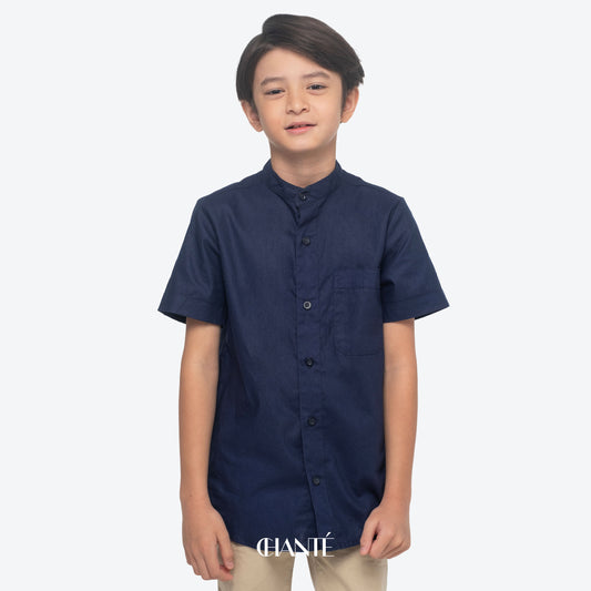 Chanté - Amal Boy Shirt in Navy
