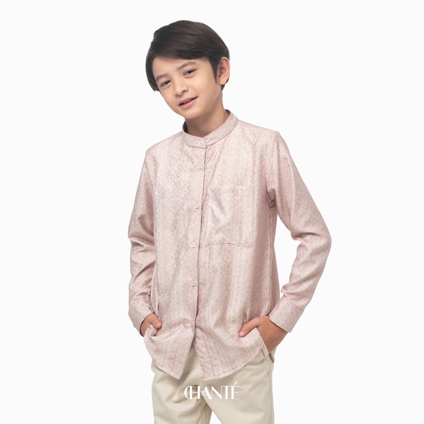 Chanté - Aziel Boy Shirt in Almond