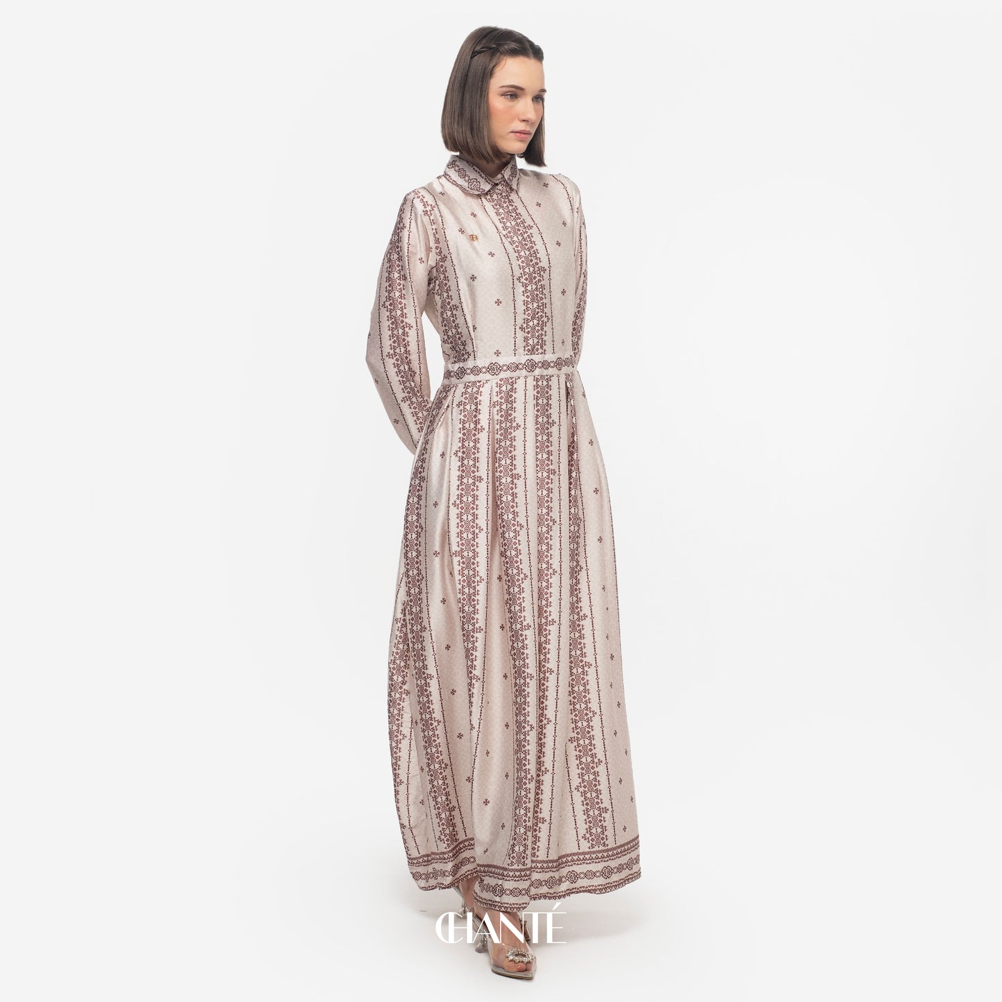 Chanté - Faaria Dress in Brick