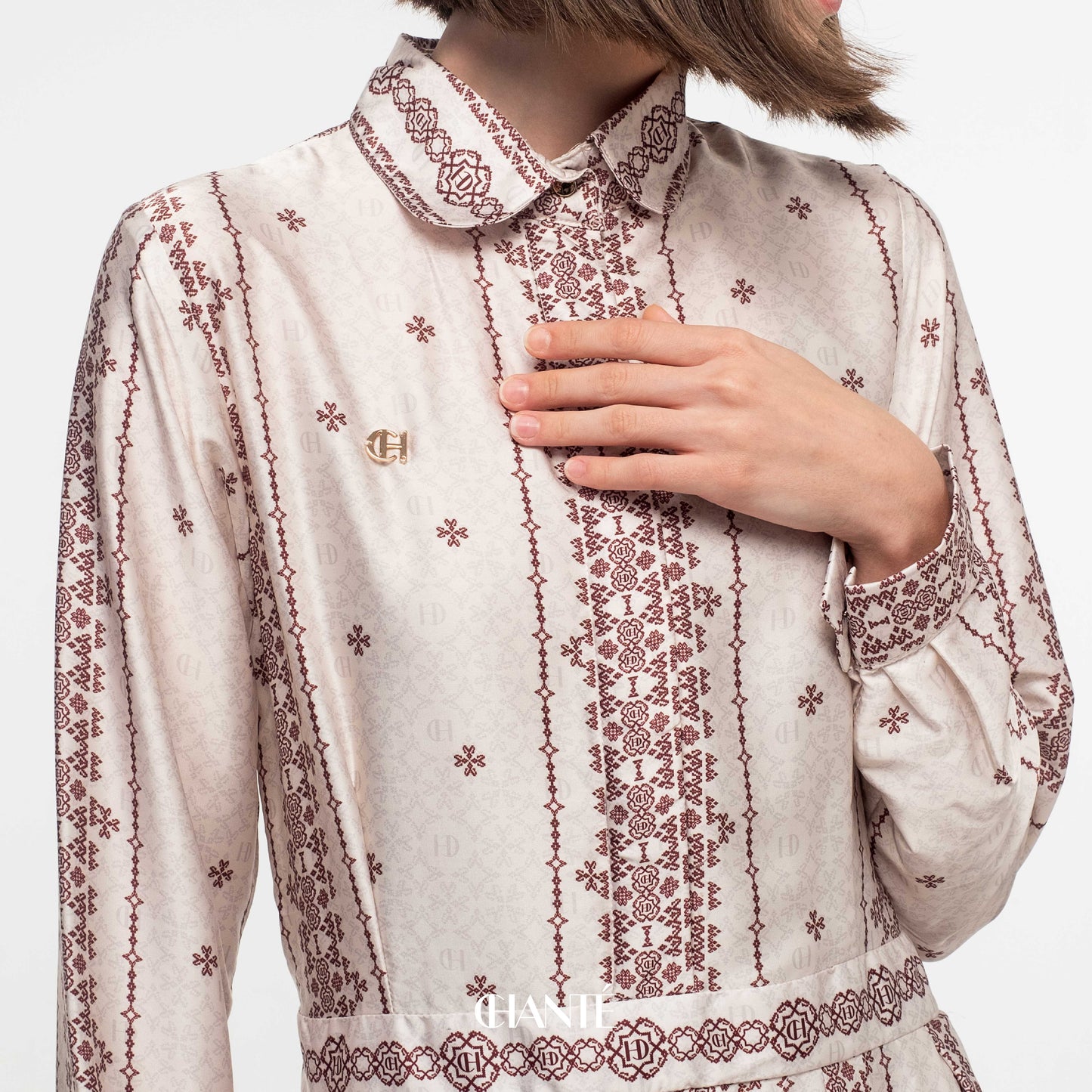 Chanté - Faaria Dress in Brick