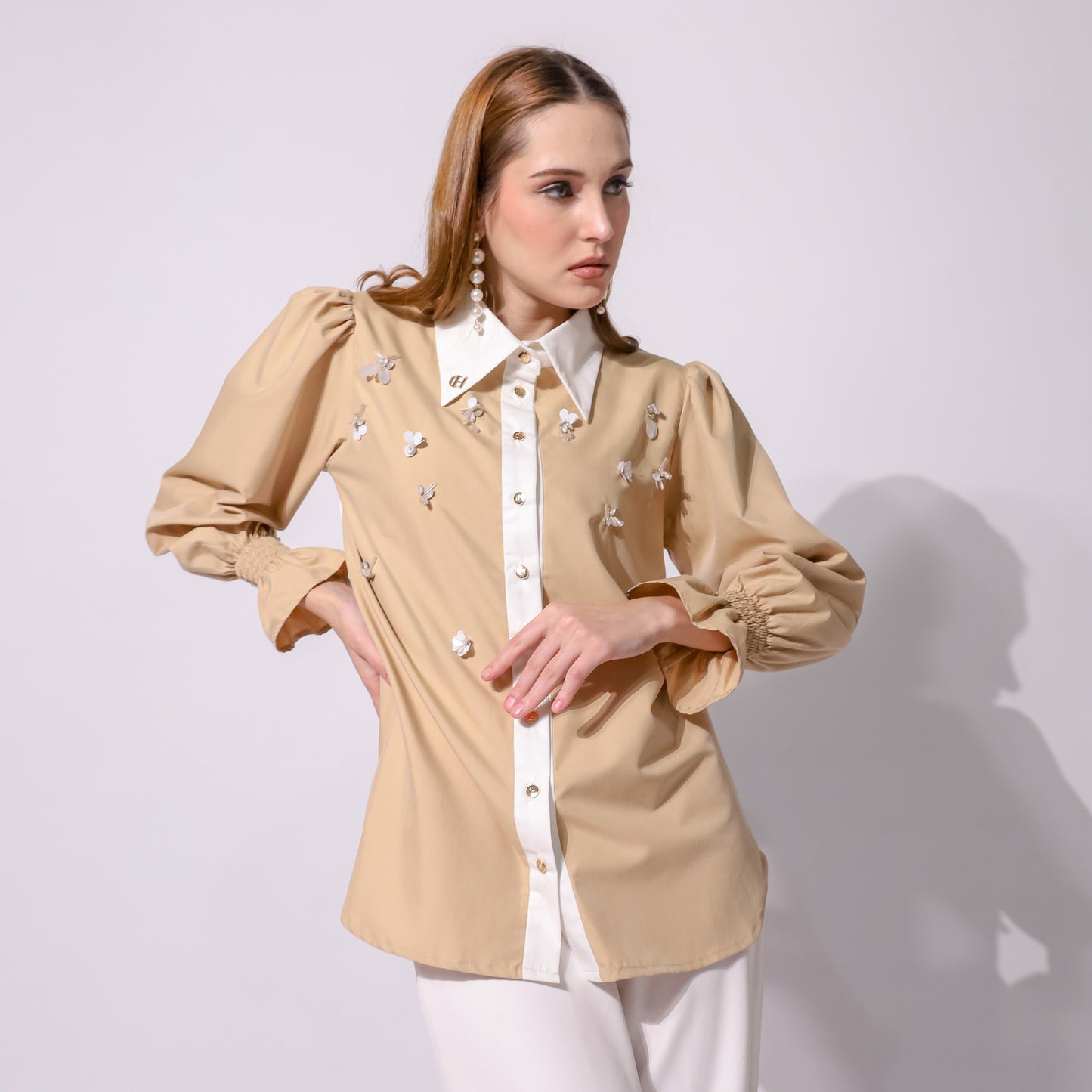 Chanté - Delanie Shirt in Tan