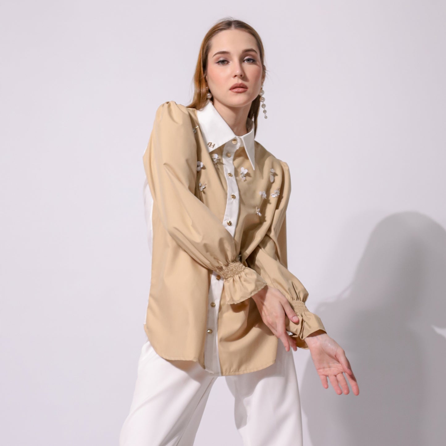 Chanté - Delanie Shirt in Tan
