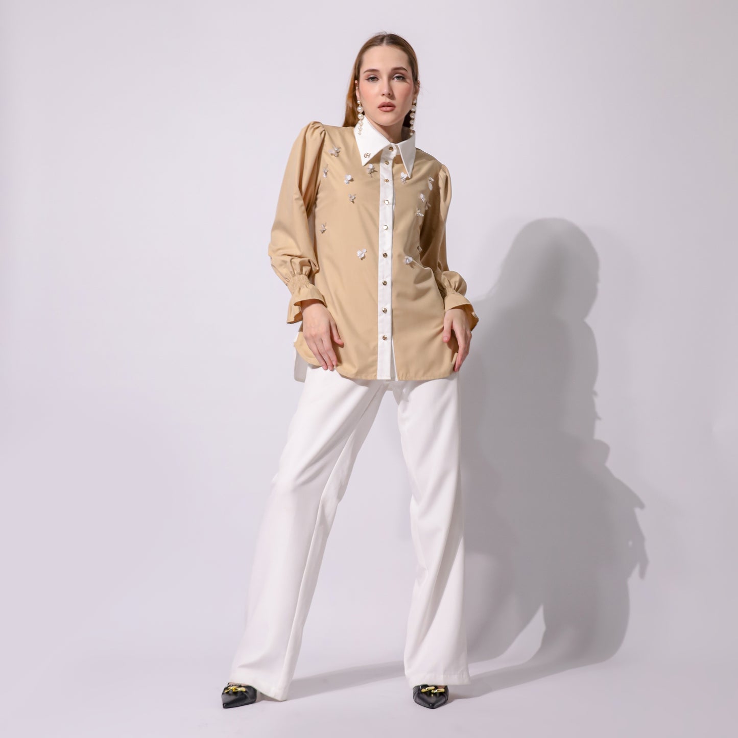Chanté - Delanie Shirt in Tan