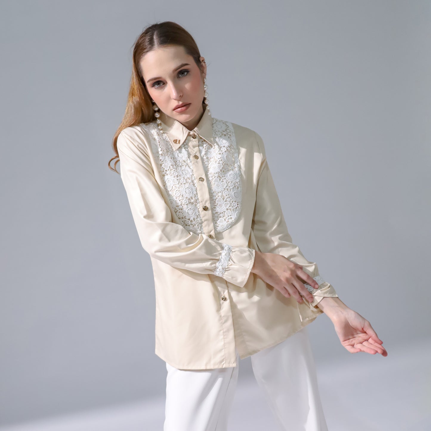 Chanté - Irie Shirt in Cream