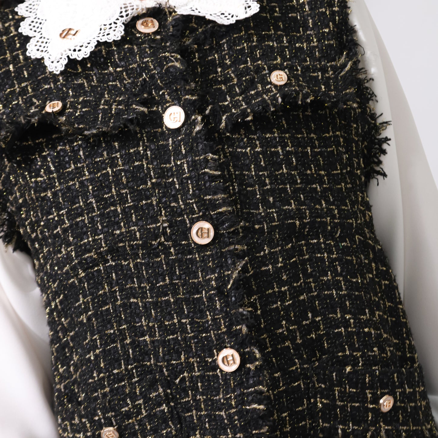 Chanté - Dixie Vest in Black