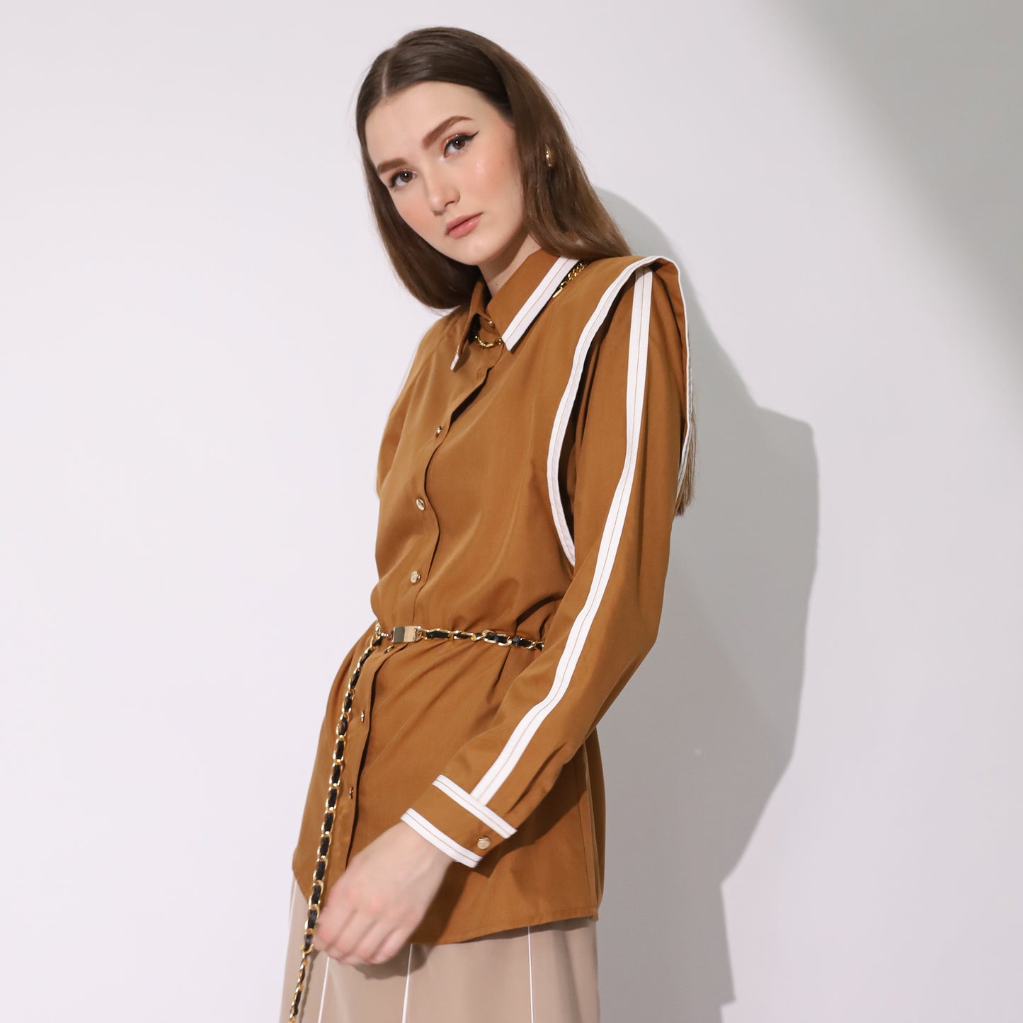 Chanté - Jemma Shirt in Choco