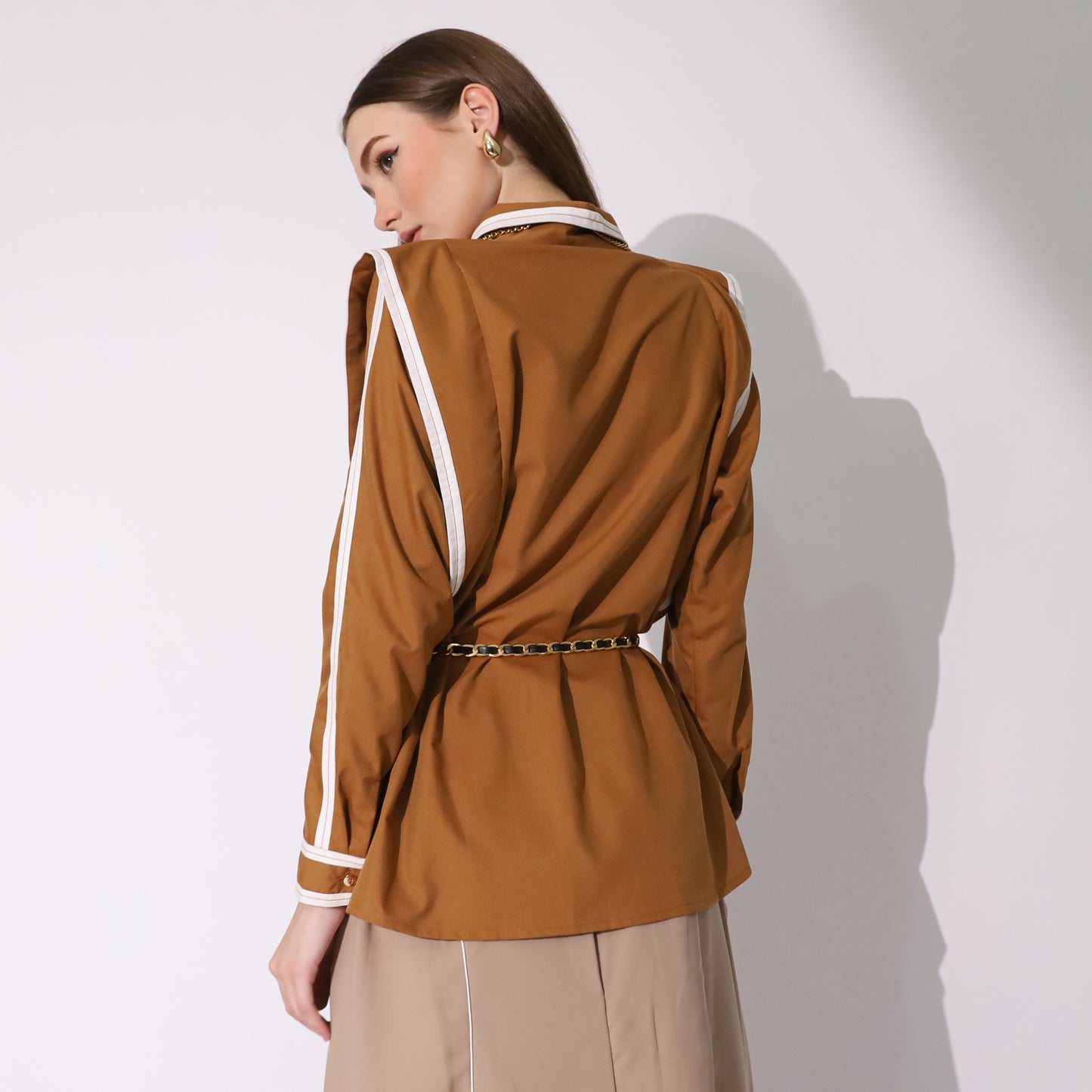 Chanté - Jemma Shirt in Choco