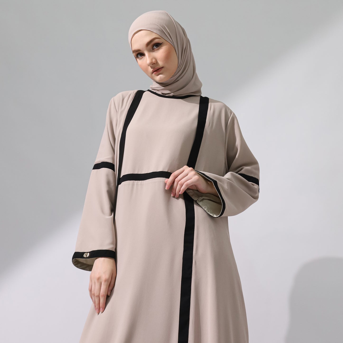 Chanté - Hannah Dress Set in Light Grey