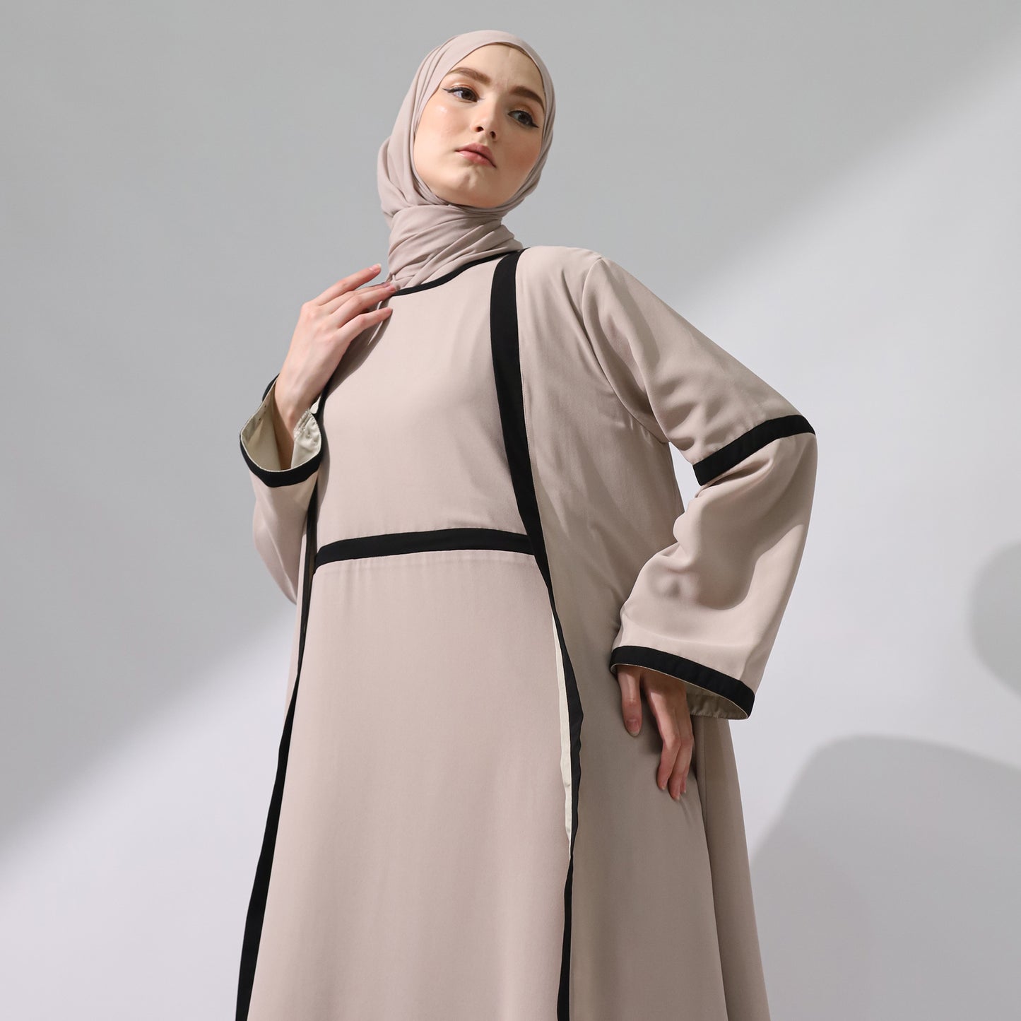 Chanté - Hannah Dress Set in Light Grey