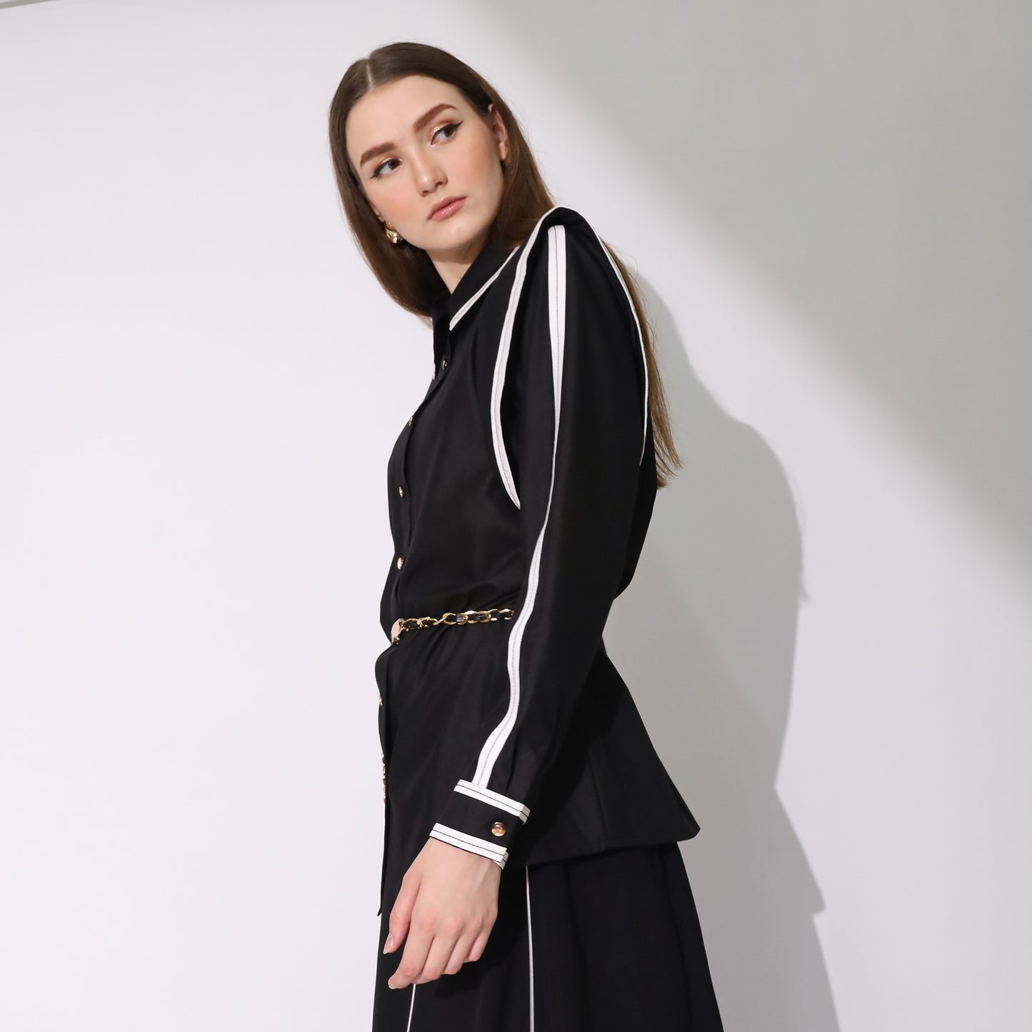 Chanté - Jemma Shirt in Black