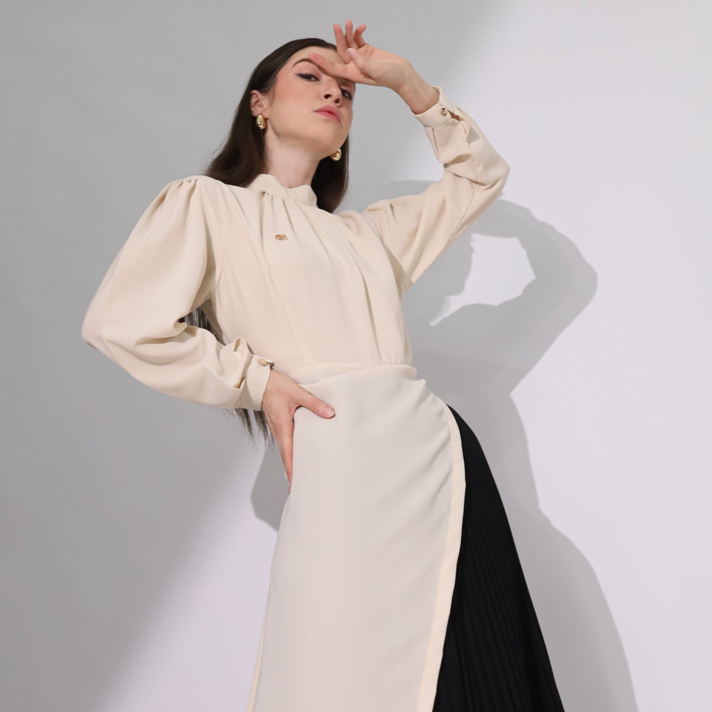 Chanté - Faiza Dress in Cream