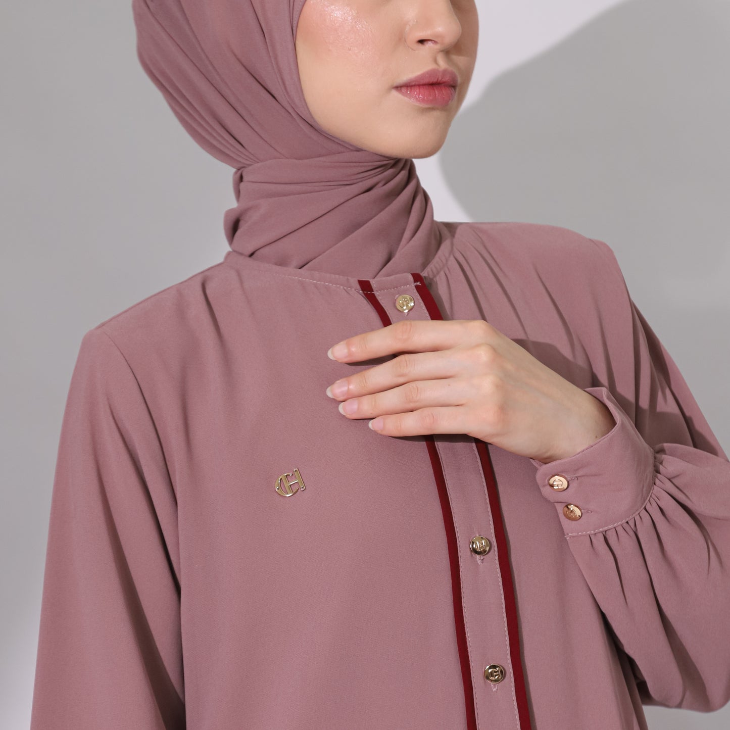 Chanté - Giselle Dress Set in Mauve