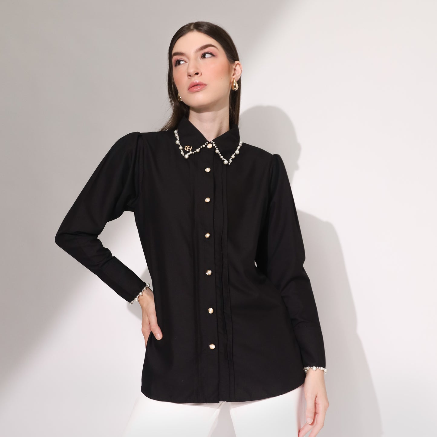 Chanté - Leona Shirt in Black