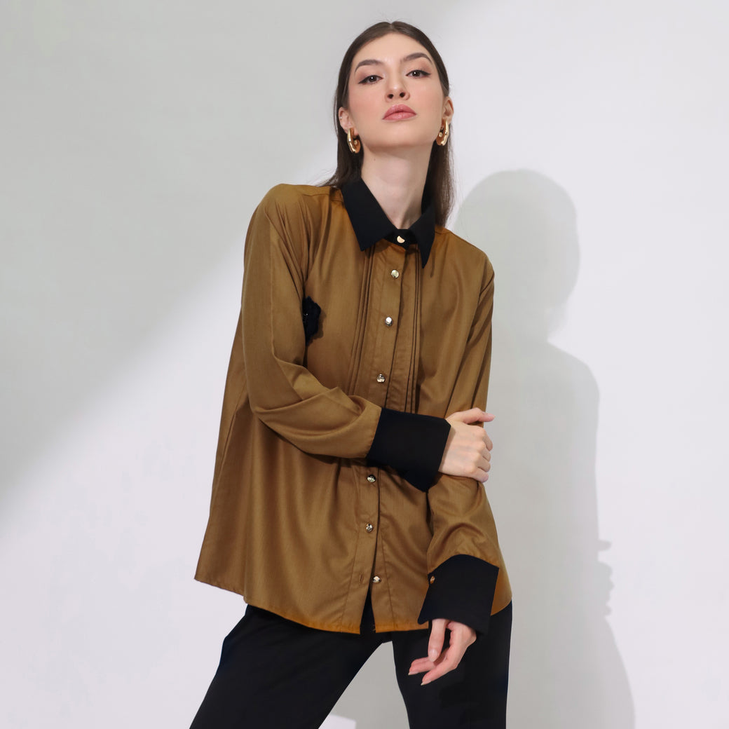 Chanté - Ehlani Shirt in Choco