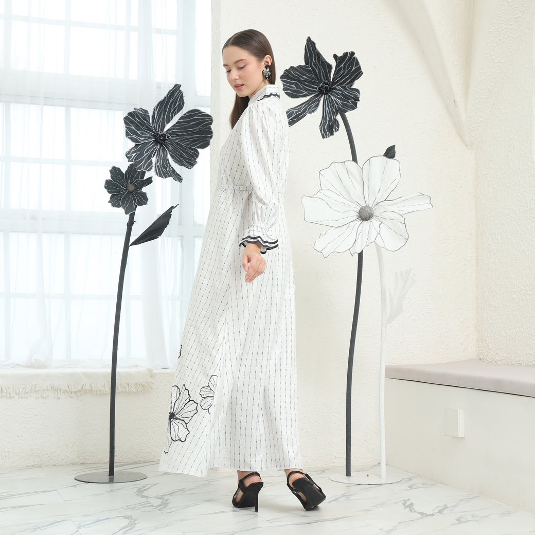 Chanté - Loretta Dress in Off White