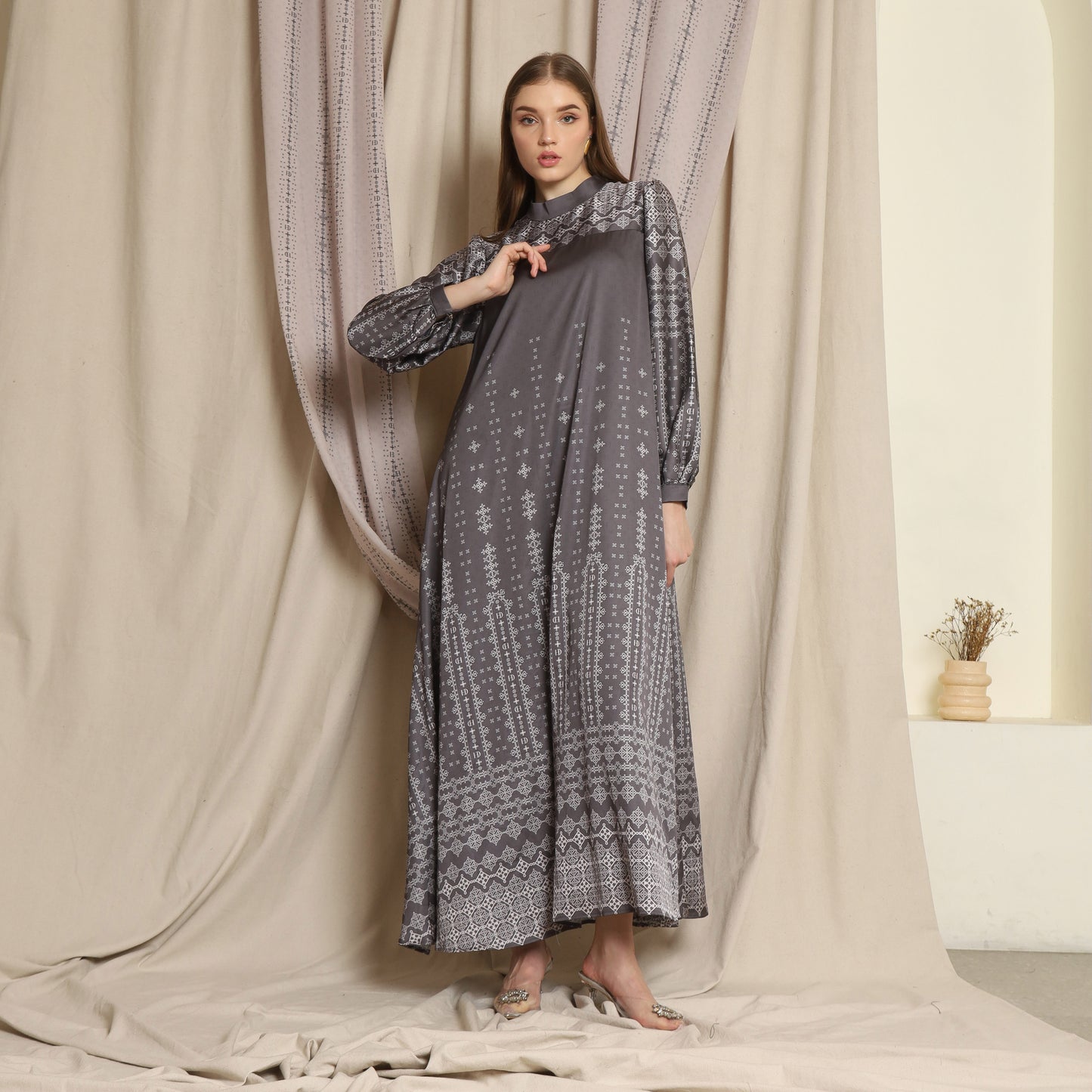 Chanté - Kyla Dress in Charcoal
