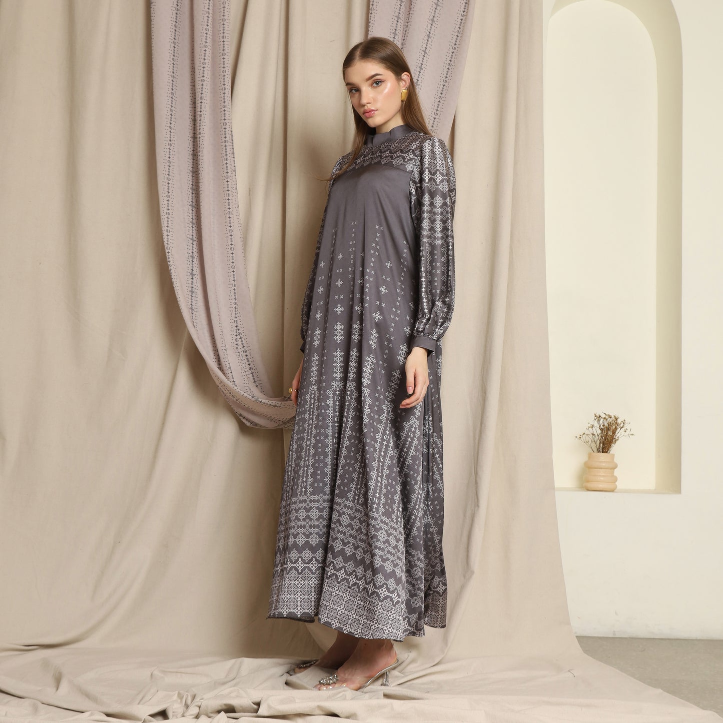 Chanté - Kyla Dress in Charcoal