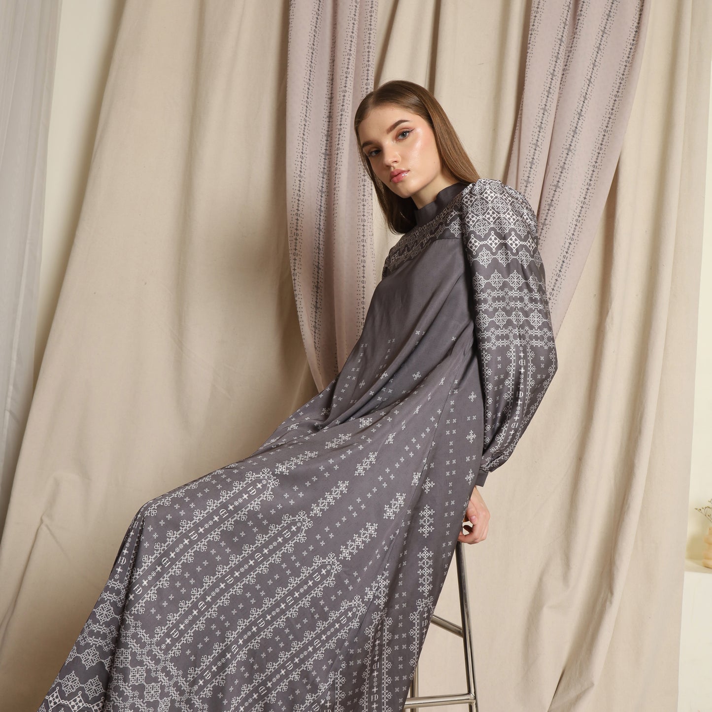 Chanté - Kyla Dress in Charcoal