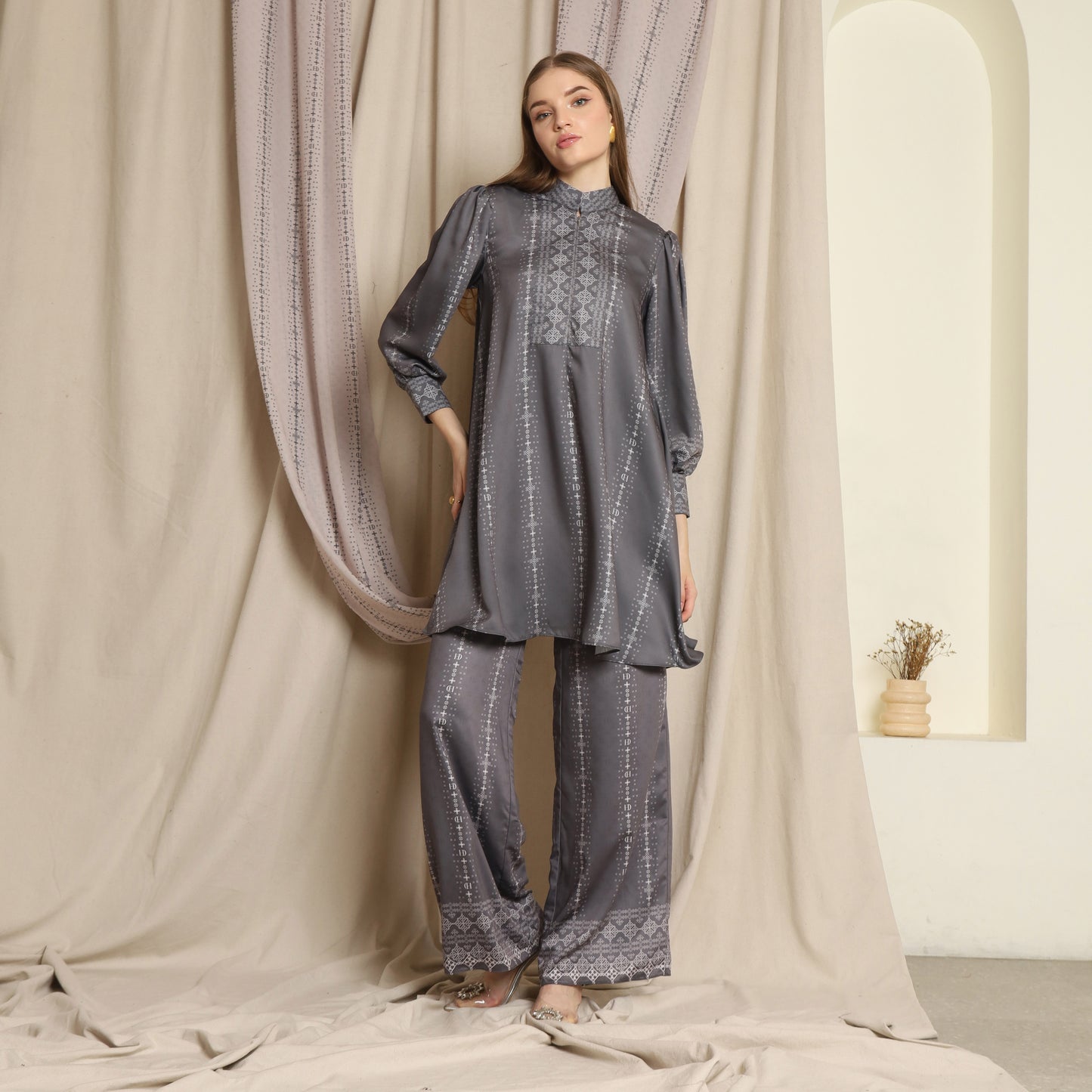 Chanté - Kamari Tunic in Charcoal
