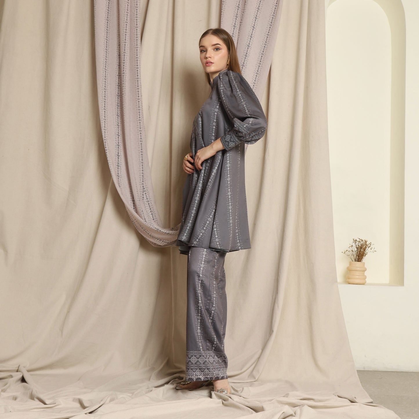 Chanté - Kamari Tunic in Charcoal