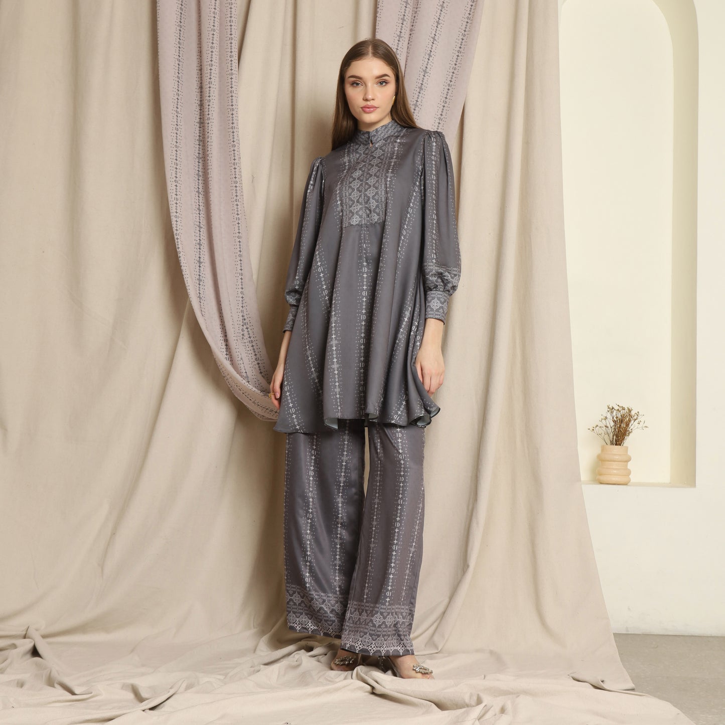 Chanté - Kamari Tunic in Charcoal