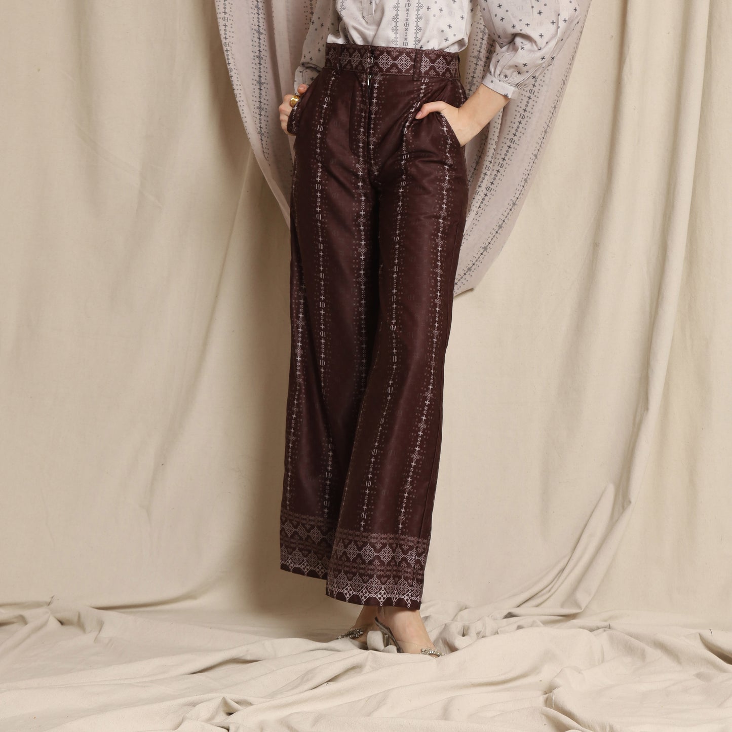 Bundle 1 - Kamari Tunic & Kamari Pants in Burgundy