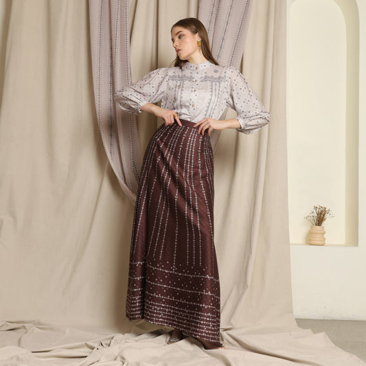 Chanté - Keira Skirt in Burgundy