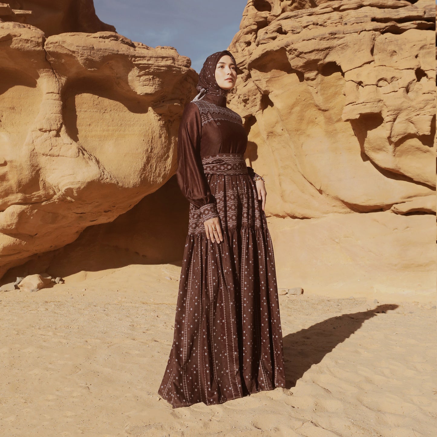 Chanté - Kaylani Dress in Burgundy