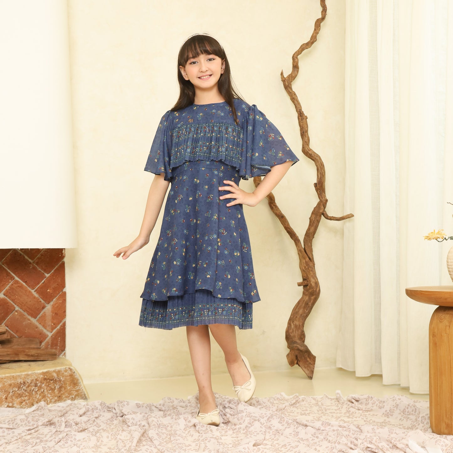 Chanté - Milani Girl Dress in Royal Blue