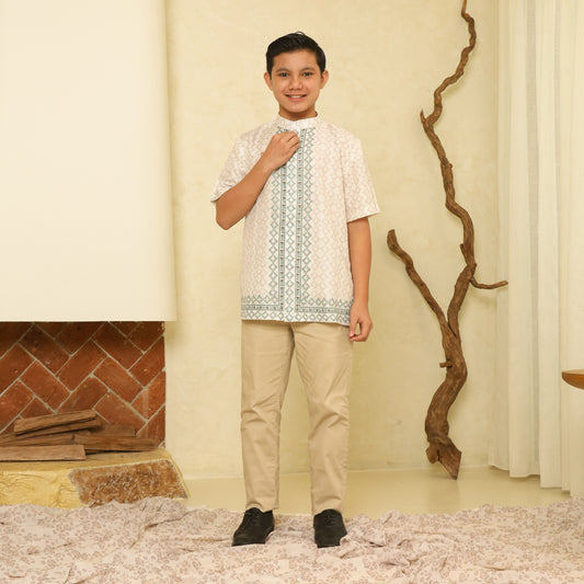 Chanté - Mahin Boy Shirt in Cream