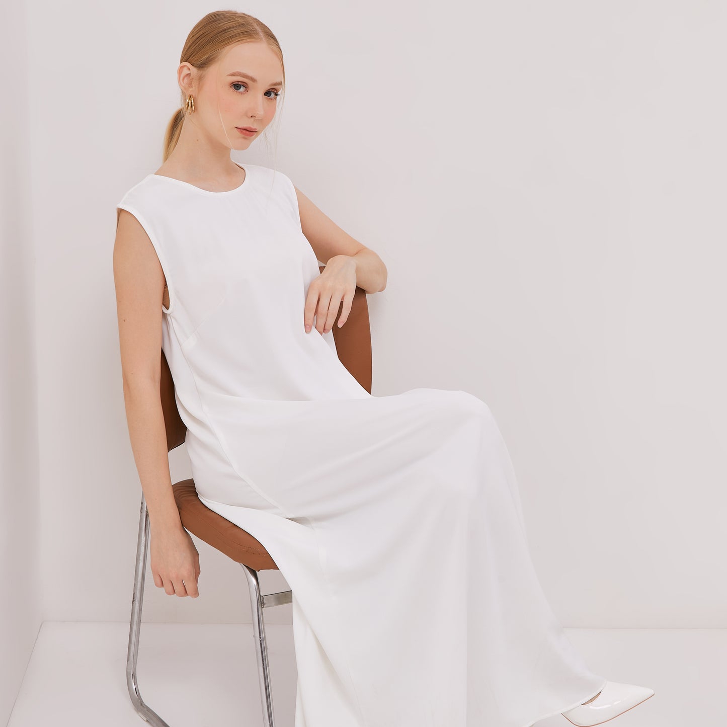 Chanté - Haura Inner Dress in Off White