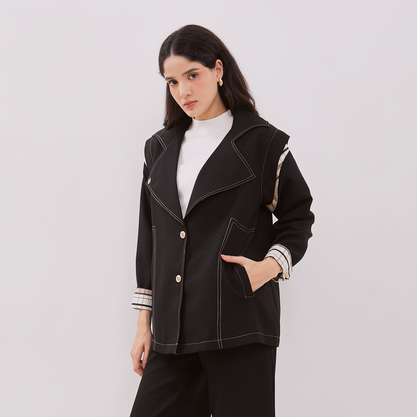 Chanté - Jovie Blazer in Black