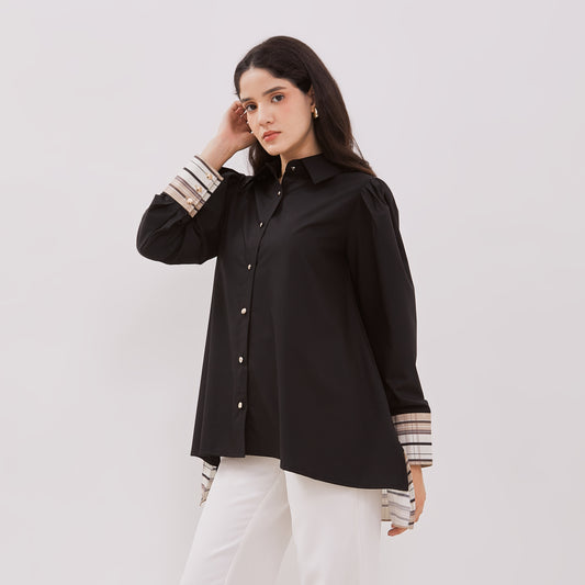 Chanté - Josie Shirt in Black