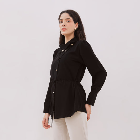 Chanté - Joanna Shirt in Black