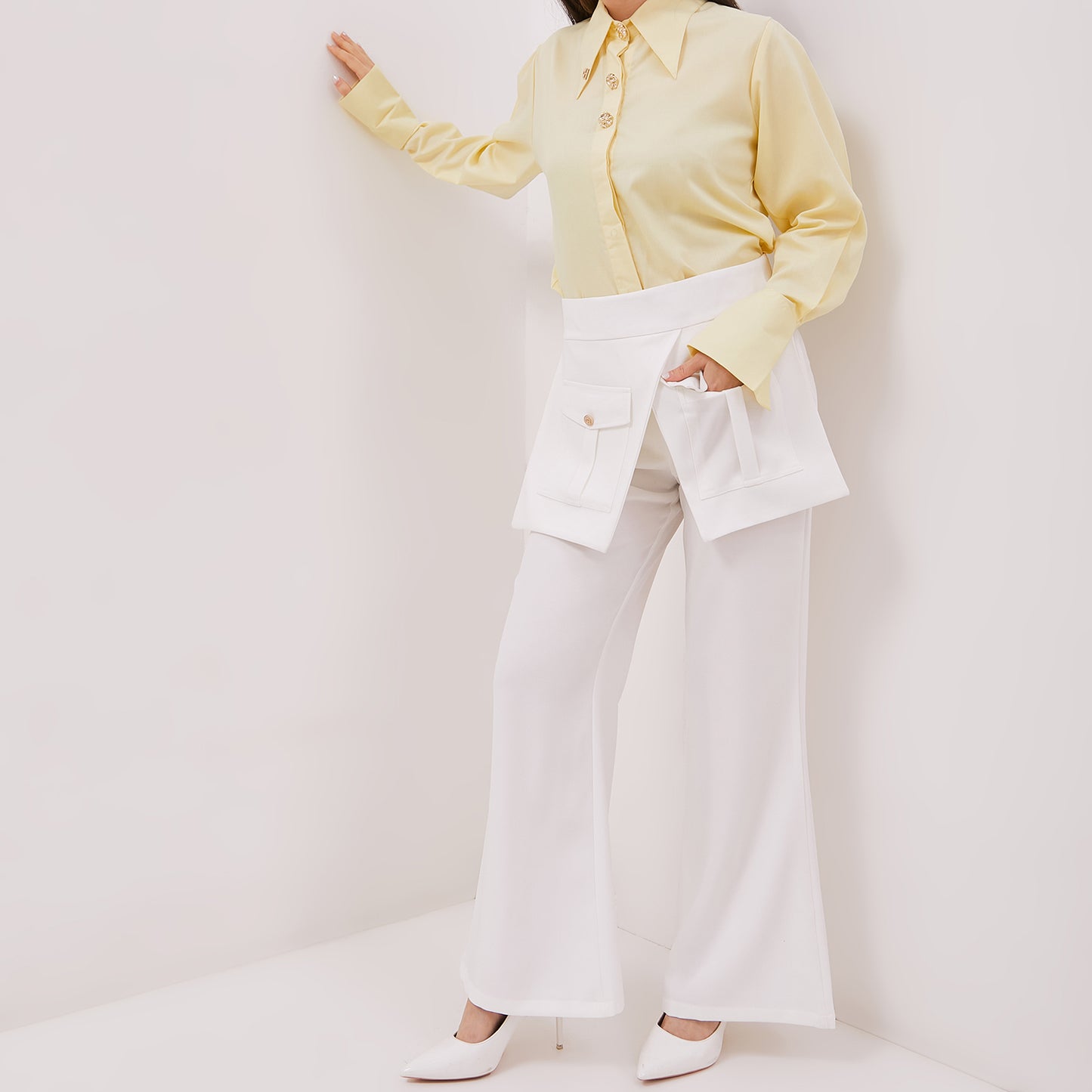 Chanté - Galina Pants in Broken White