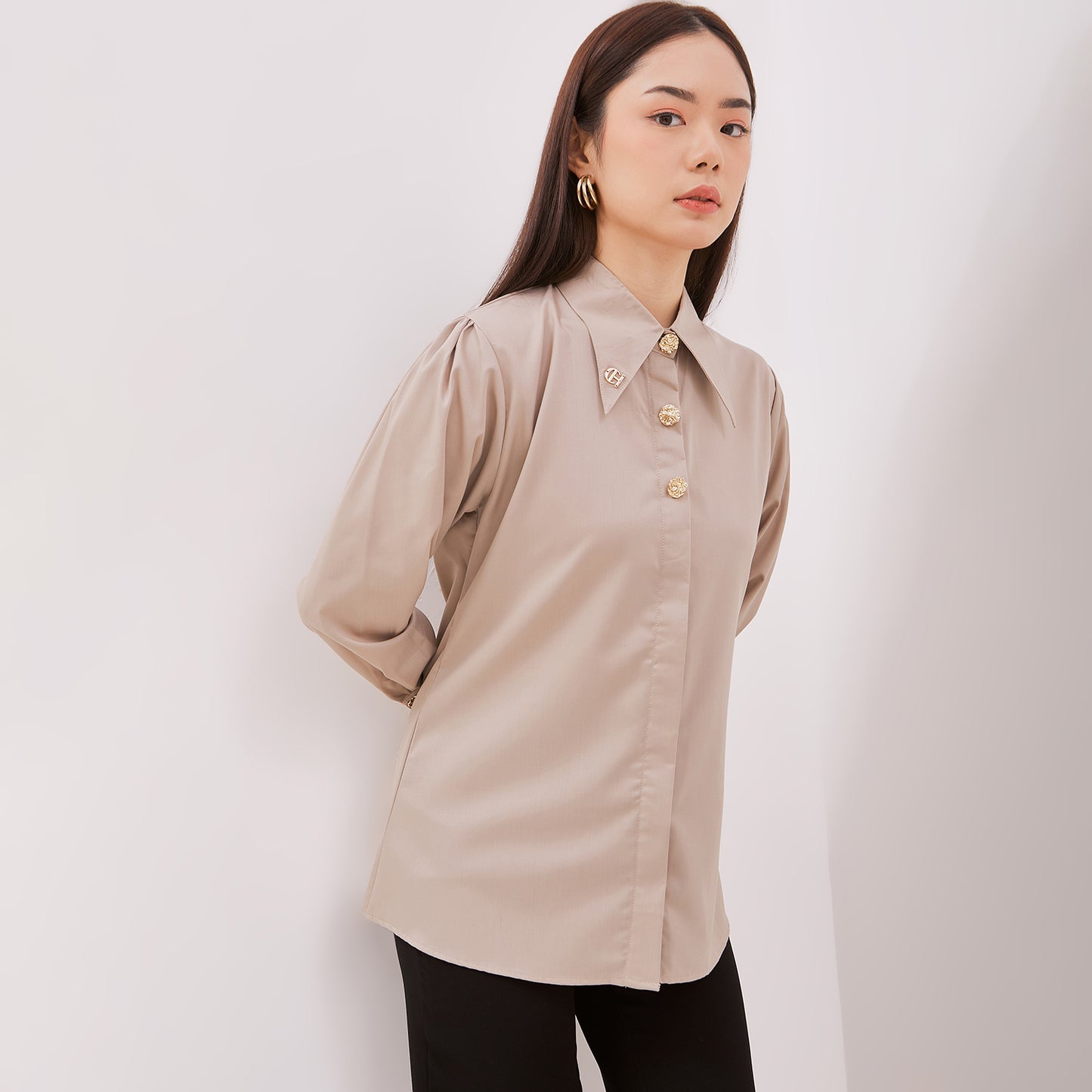 Chanté - Gaura Shirt in Taupe