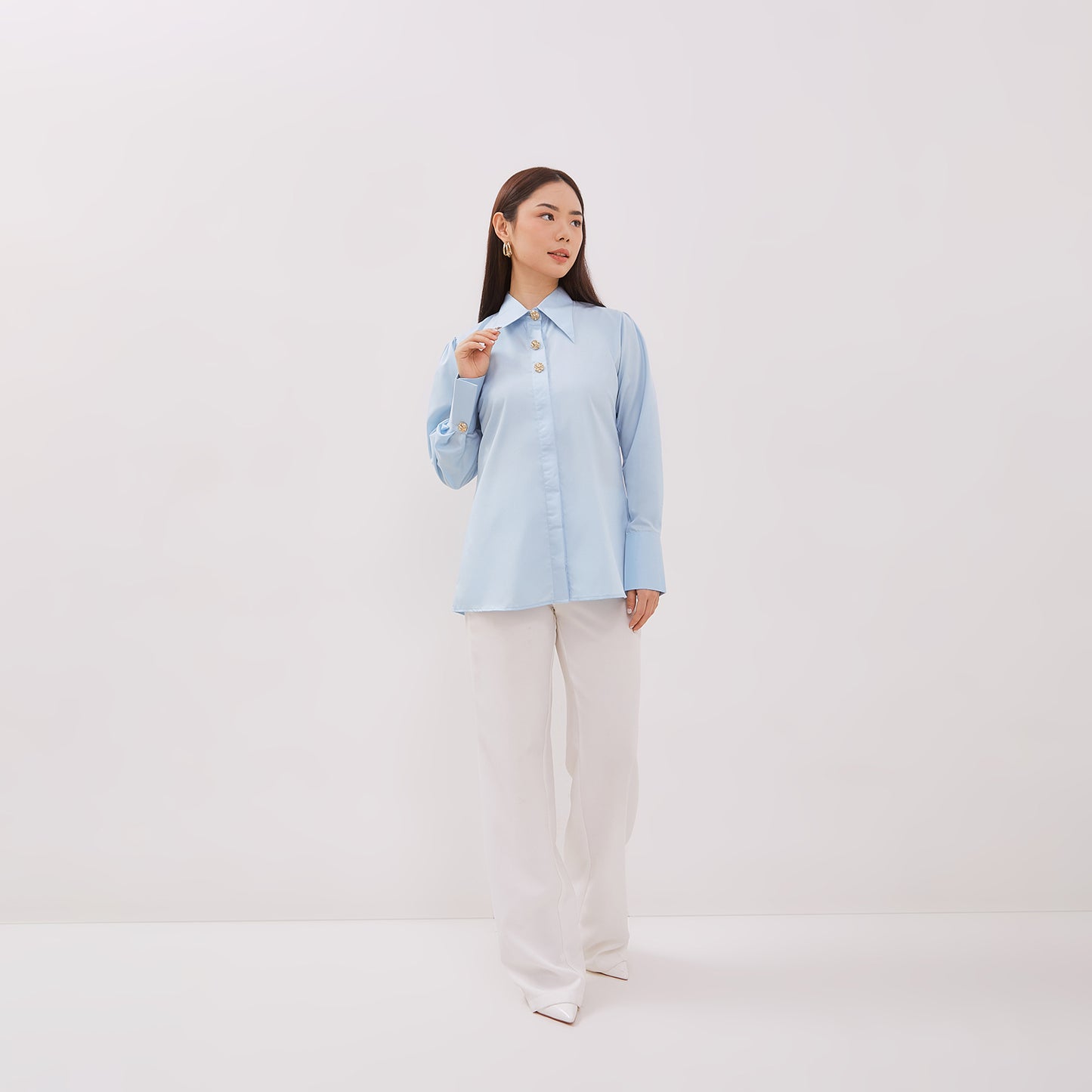 Chanté - Gaura Shirt in Sky Blue