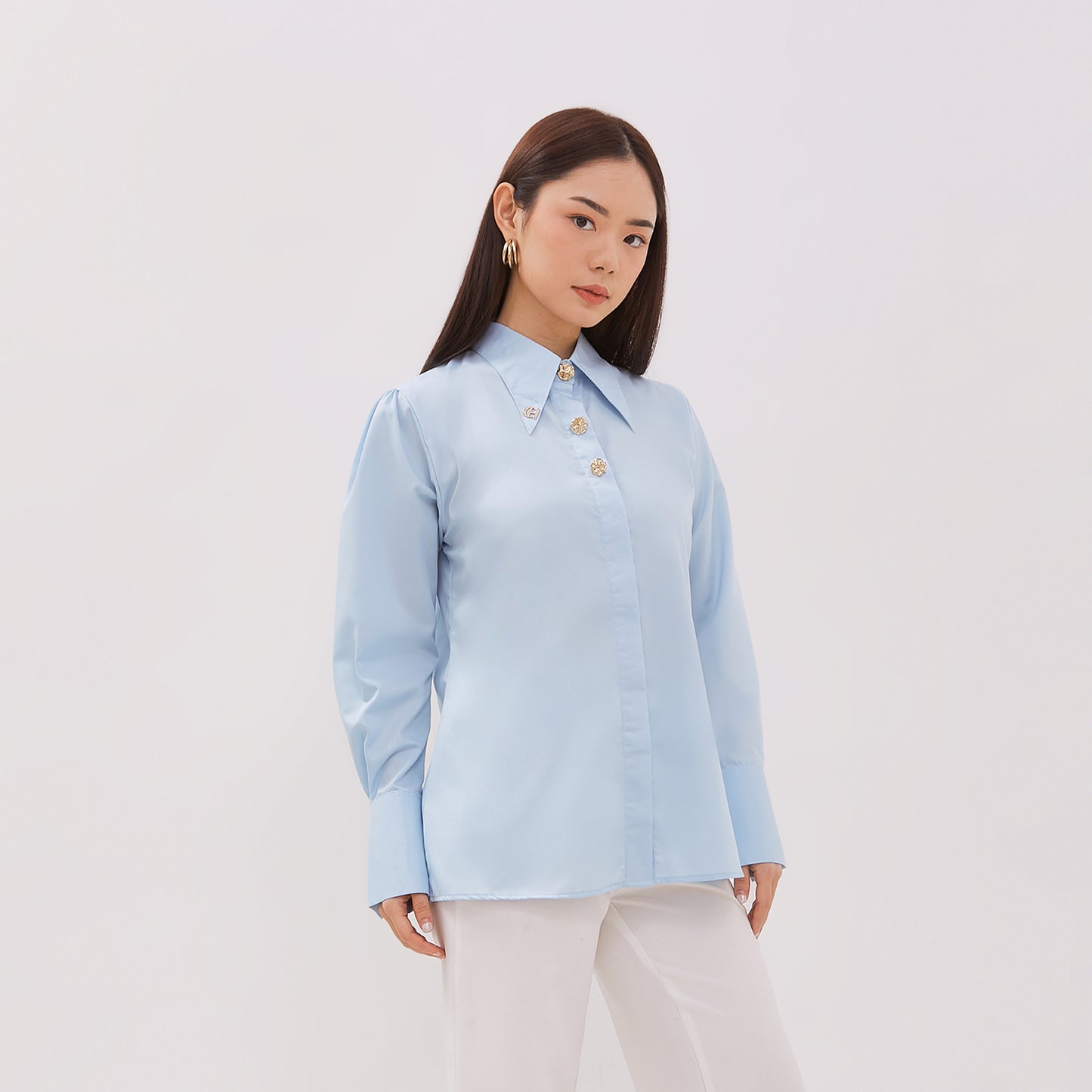 Chanté - Gaura Shirt in Sky Blue