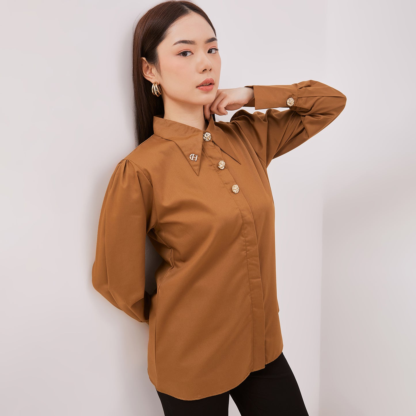 Chanté - Gaura Shirt in Camel